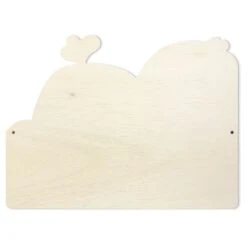 Kindergarderobe Holz - Freundlicher Wal Im Meer In Blau -Limango wallart kindergarderobe holz freundlicher wal im meer in blau 4