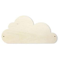 Kindergarderobe Holz - Hello - Herzen Sterne Wolken In Bunt -Limango wallart kindergarderobe holz hello herzen sterne wolken in bunt 4
