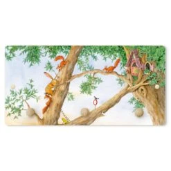 Kindergarderobe Holz - Josi Hase - Wohnung Der Eichhörnchen In Braun