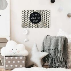 Kindergarderobe Holz - Let Kids Be Kids Mit Gitter Schwarz In Schwarz-Weiß 10 Kindergarderobe Holz - Let Kids Be Kids Mit Gitter Schwarz In Schwarz-Weiß -Limango wallart kindergarderobe holz let kids be kids mit gitter schwarz in schwarz weiss 2